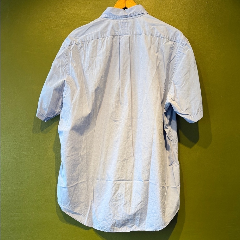 Ralph Lauren Light Blue Short Sleeve Men's Shirt - Picture 6 of 6